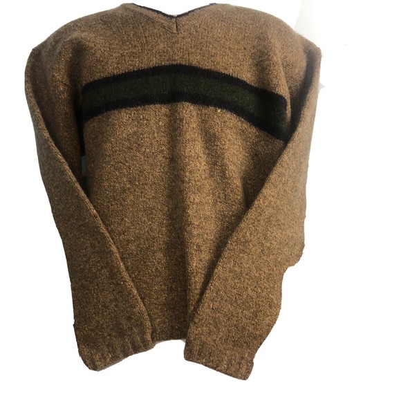 Vintage Eddie Bauer Sweater Wool Blend Long Sleeve Crew Neck USA LARGE - Picture 1 of 5